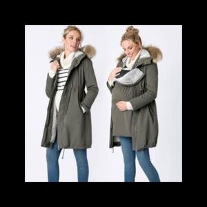 Seraphine maternity coat